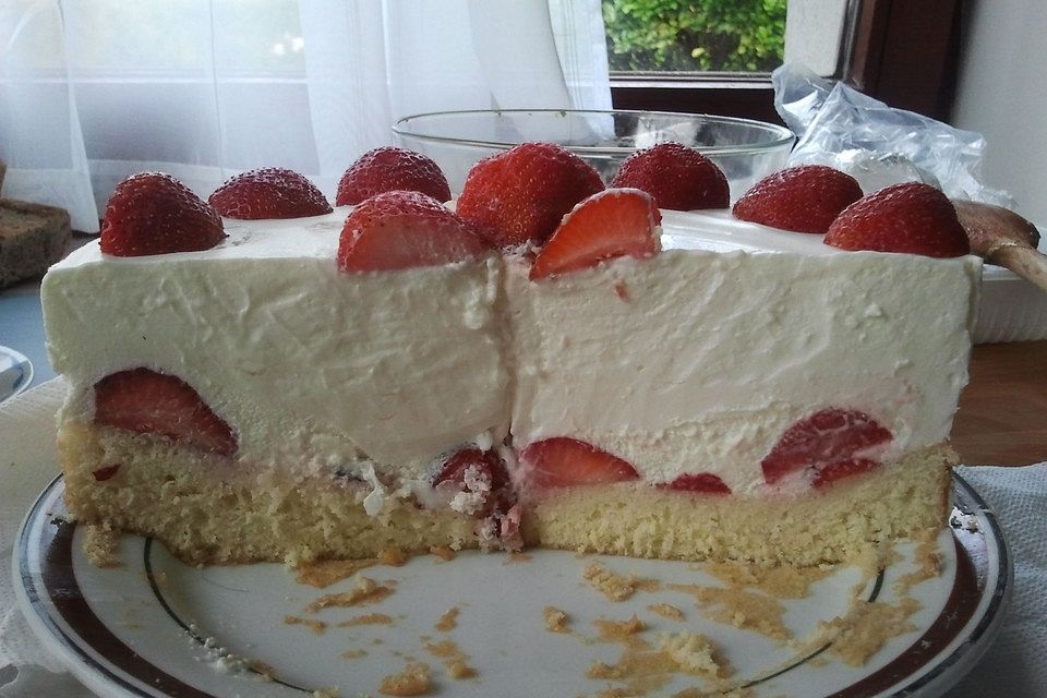 Erdbeer - Joghurt - Torte