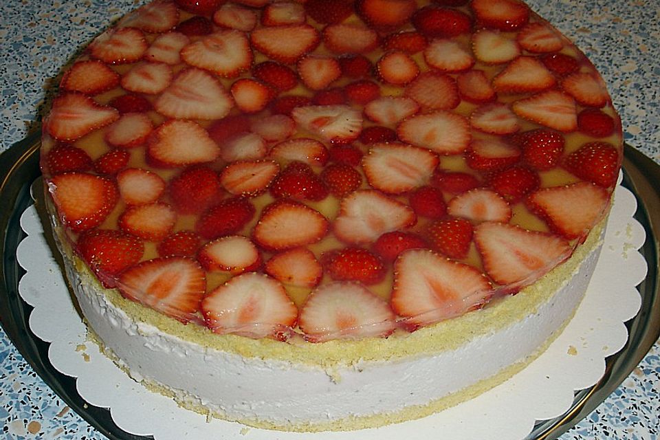 Erdbeer - Joghurt - Torte