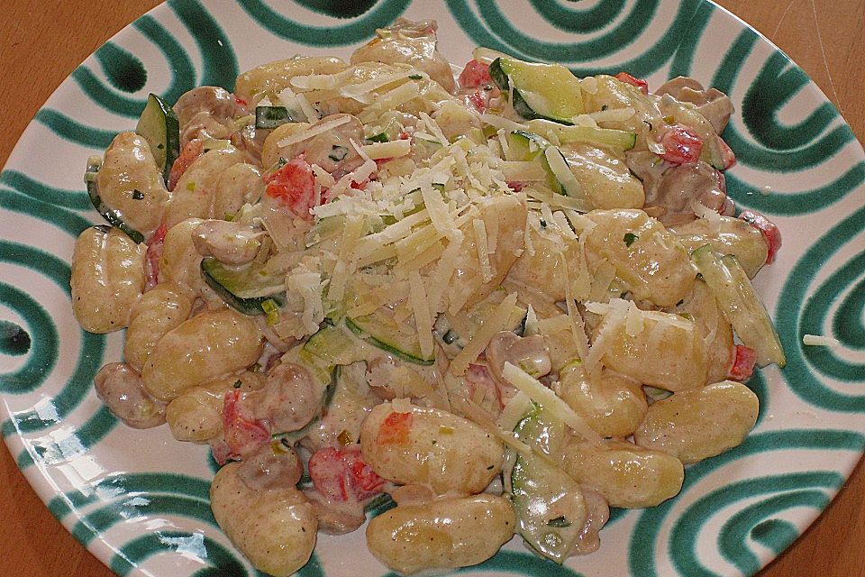 Gemüse - Gnocchi - Pfanne