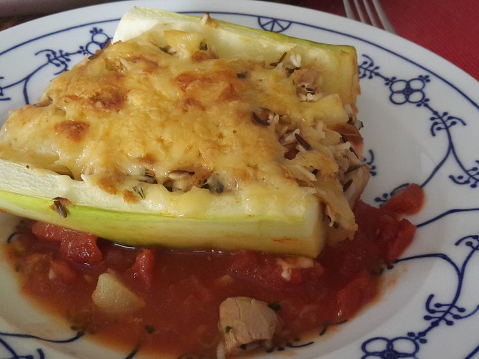 Gefüllte Zucchini mit Thunfisch von Oo-de-Lally| Chefkoch