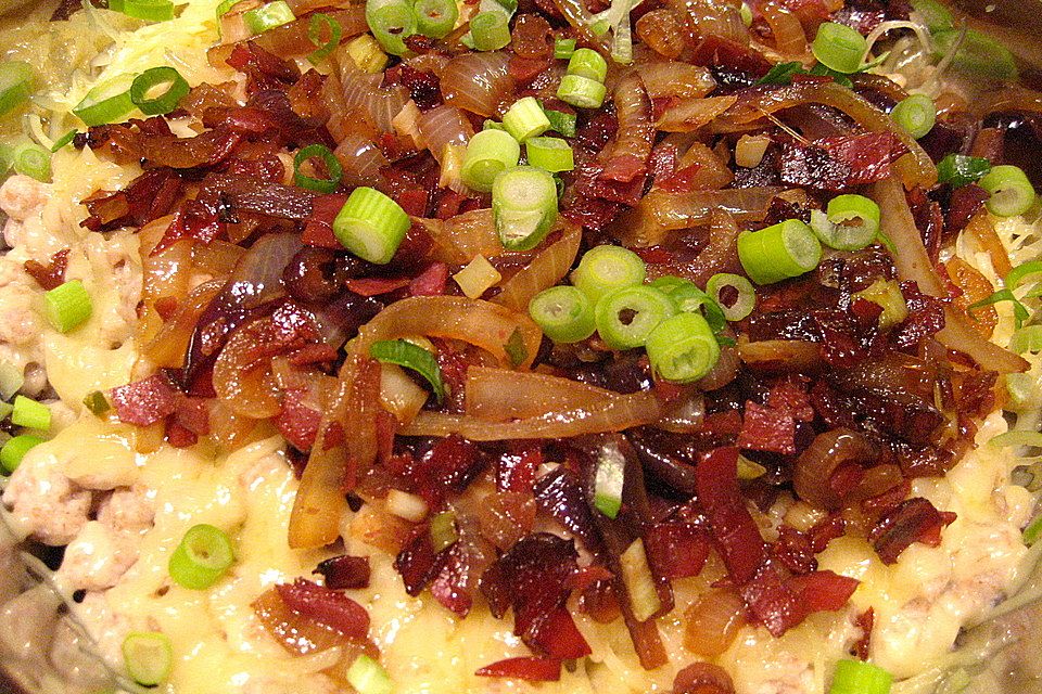 Käsespätzle mit Speck Käsespätzle mit Speck