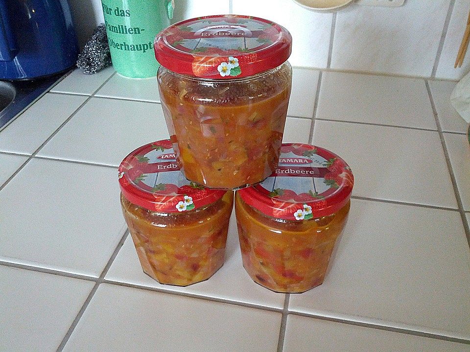 Pfirsich - Tomaten - Chutney von Merceile| Chefkoch