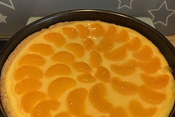 Schmand-Pudding-Mandarinen-Torte