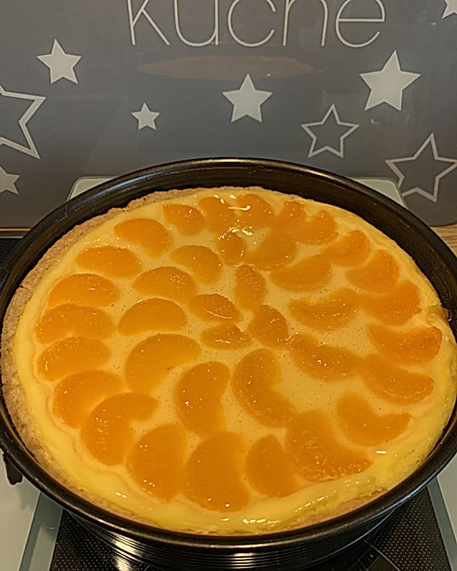 Schmand-Pudding-Mandarinen-Torte