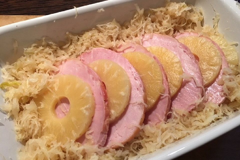 Kasseler mit Sauerkraut für Leute mit wenig Zeit