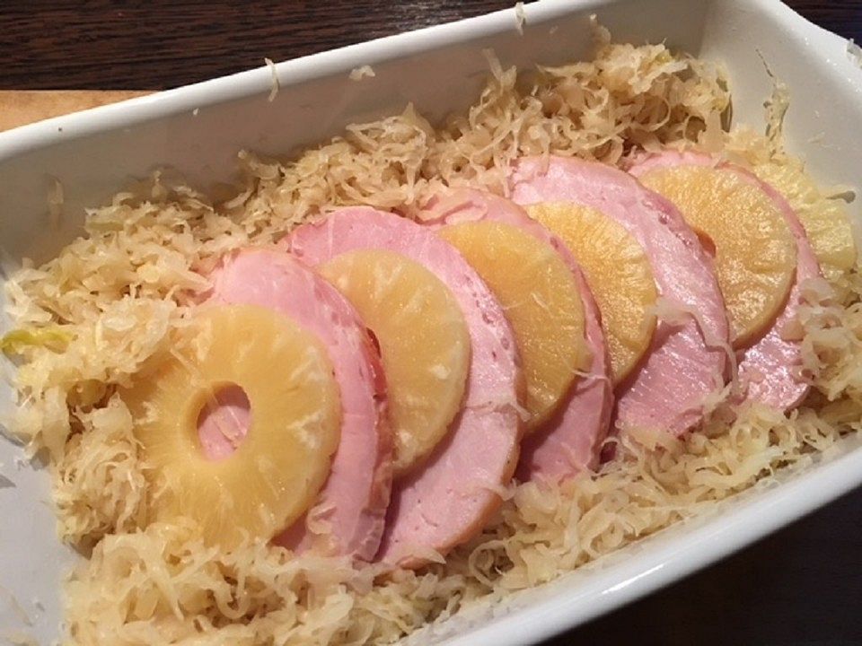 Kasseler mit Sauerkraut für Leute mit wenig Zeit von kani| Chefkoch