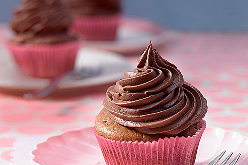 Schokoladen - Frosting mit saurer Sahne