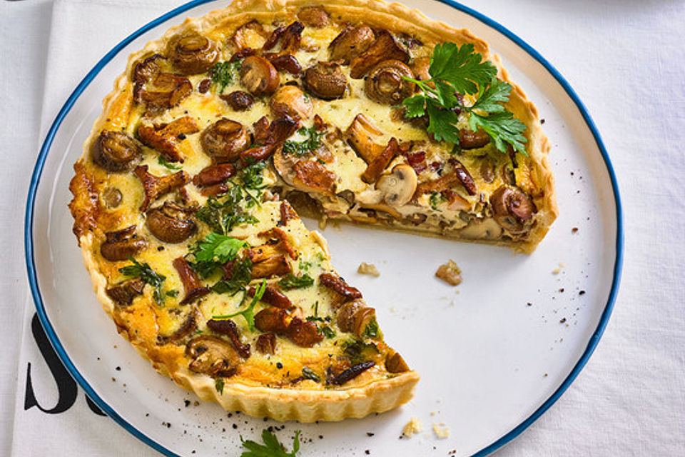 Tarte aux Champignons