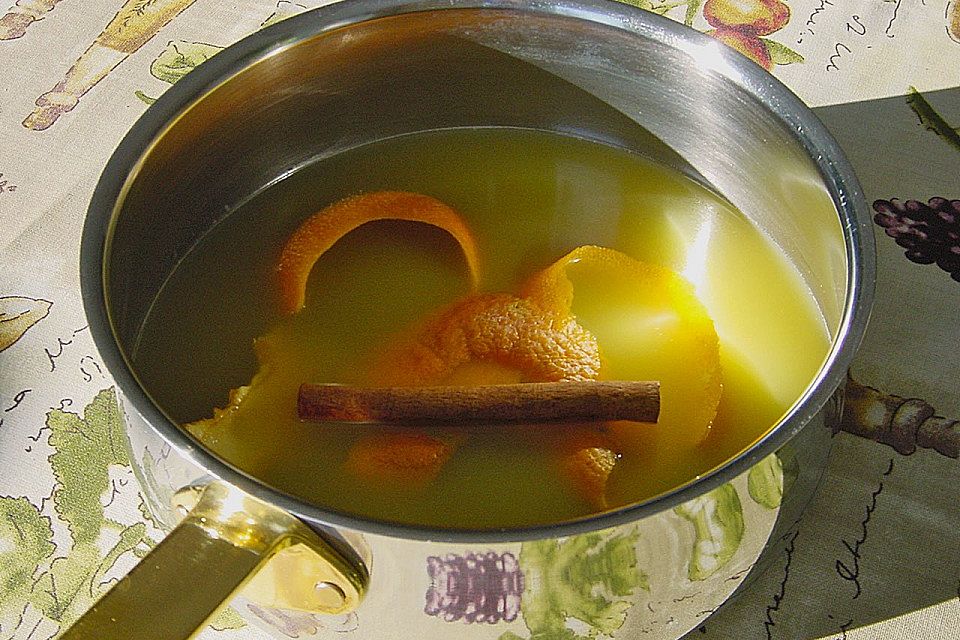 Orangen-Gewürz-Sirup