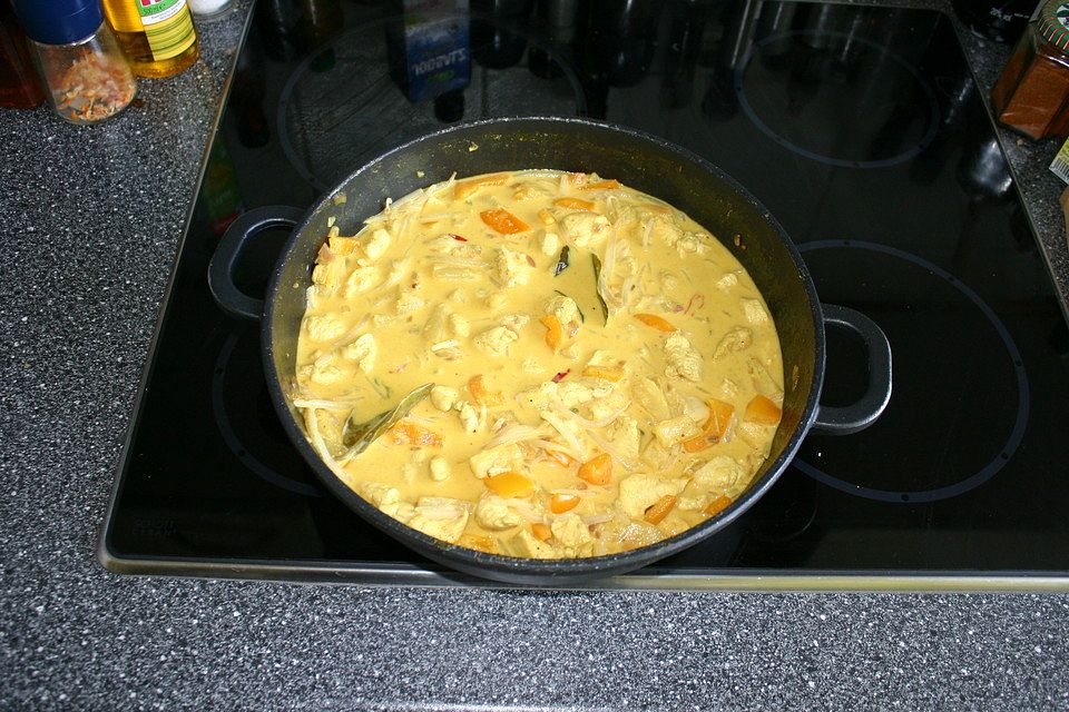 Curry Hühnchen 'Madras'