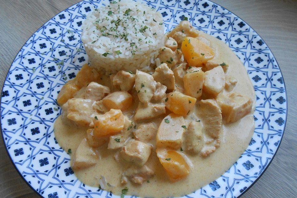 Curry Hühnchen 'Madras'