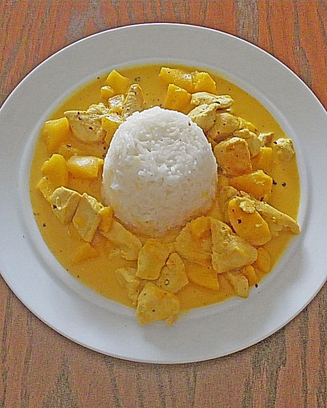 Curry Hühnchen 'Madras'