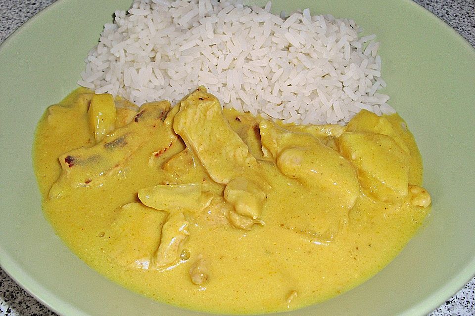 Curry Hühnchen 'Madras'