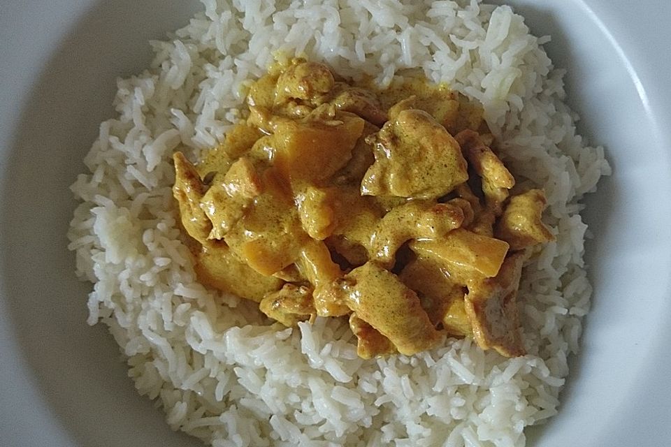 Curry Hühnchen 'Madras'