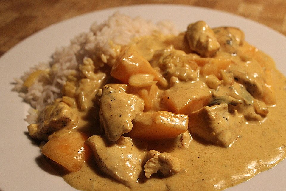 Curry Hühnchen 'Madras'