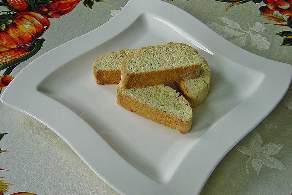 Biscotti mit Anis und feinem Zitronengeschmack