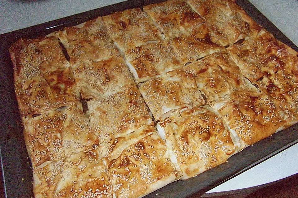 Börek mit Hackfleischfüllung