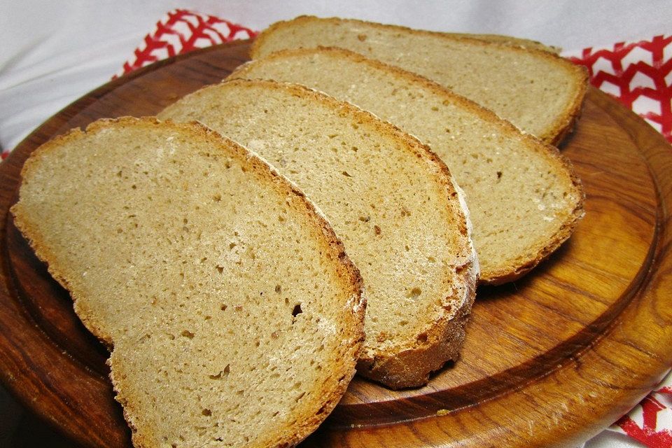 Bauernbrot mit Sauerteig