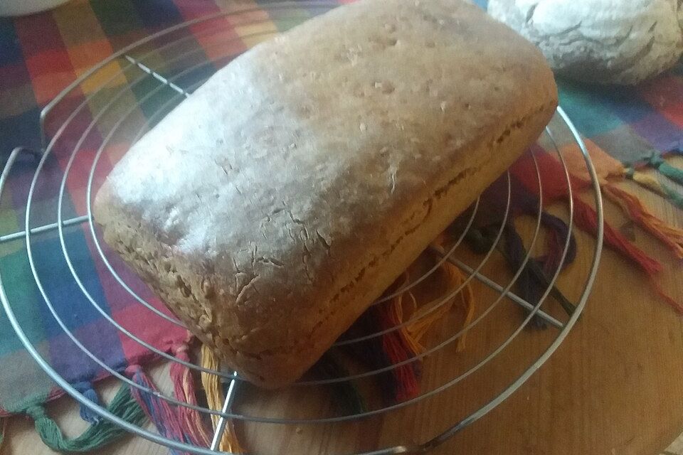 Bauernbrot mit Sauerteig