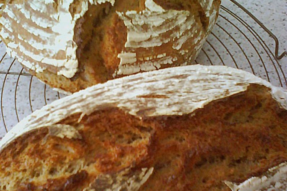 Bauernbrot mit Sauerteig