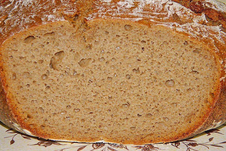 Bauernbrot mit Sauerteig