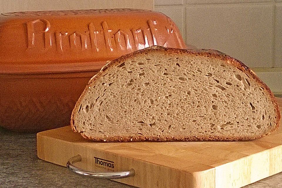 Bauernbrot mit Sauerteig