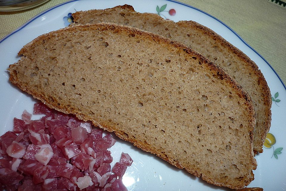 Bauernbrot mit Sauerteig