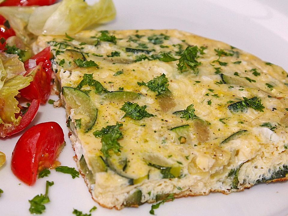 Zucchini-Omelett mit Käse von schnettili74| Chefkoch