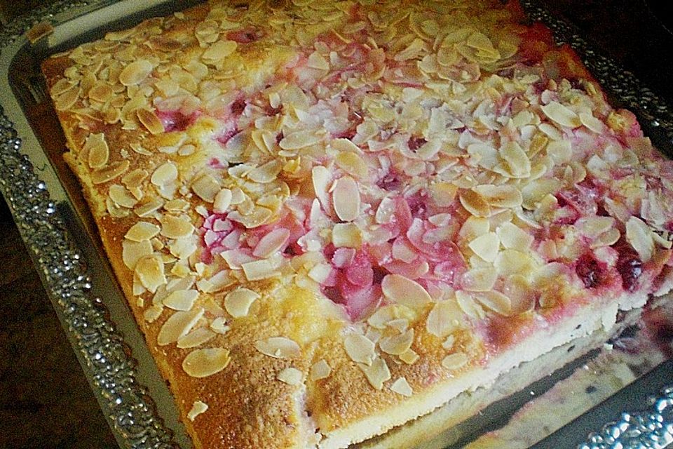 Stachelbeer - Blechkuchen