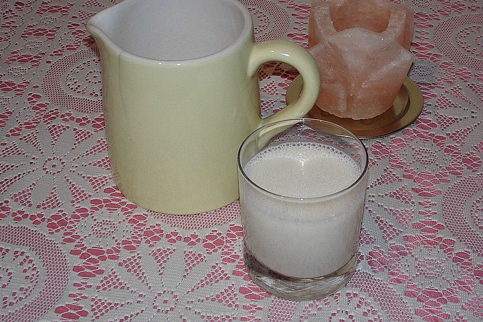 Bananenmilch mit Joghurt