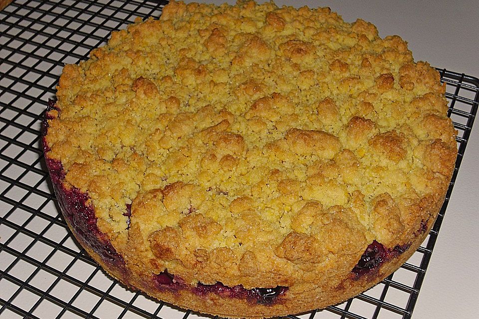 Kirsch - Krümelkuchen