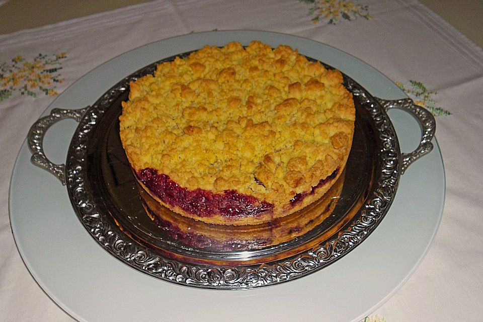 Kirsch - Krümelkuchen