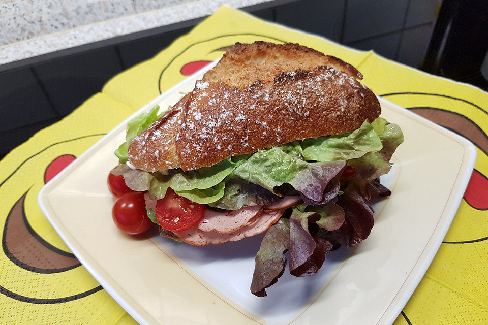 Fleischkäse - Sandwich