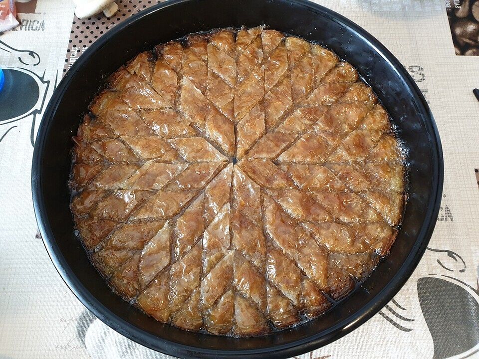 Baklava mit Walnüssen| Chefkoch Baklava mit Walnüssen| Chefkoch