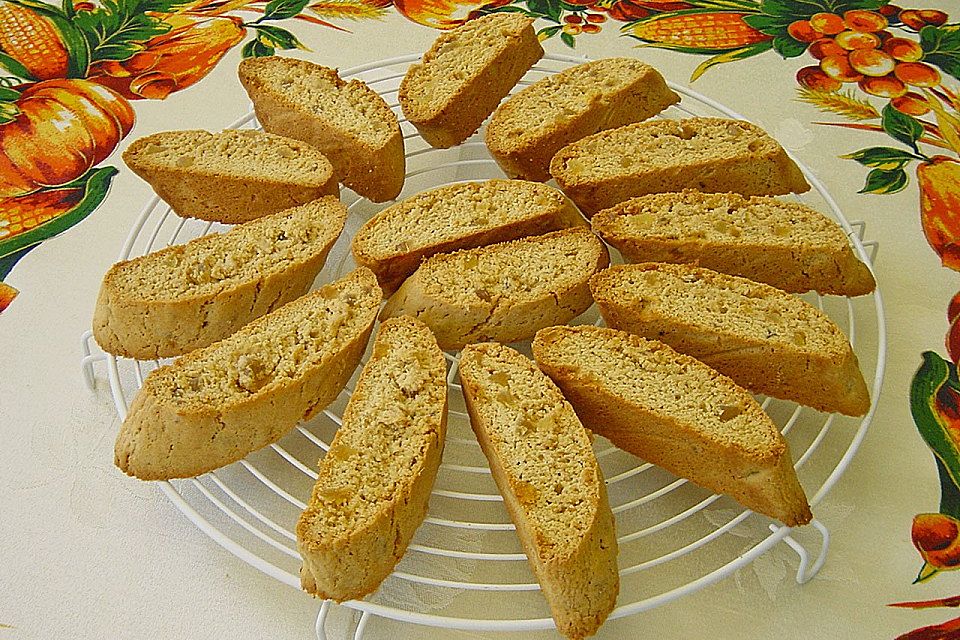 Biscotti mit Ingwer