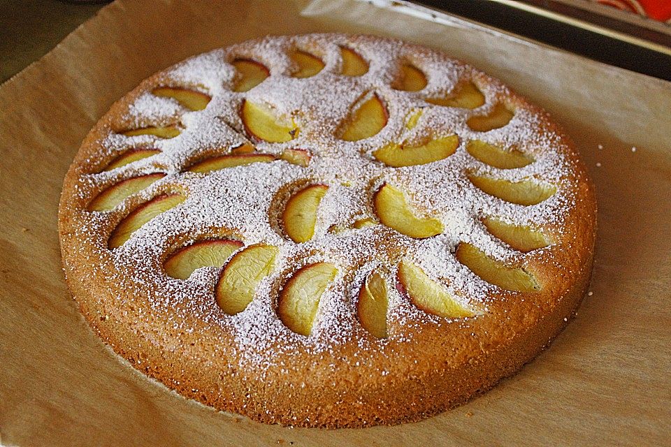 Pfirsichkuchen