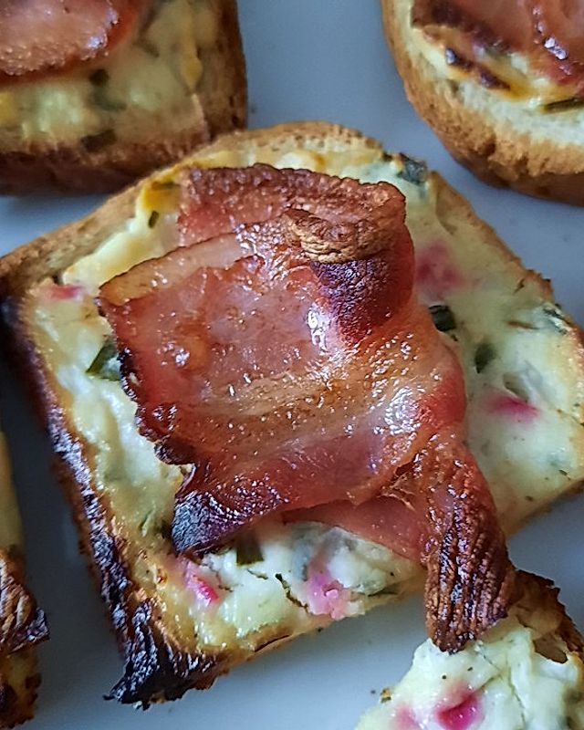 Bacon-Tomaten-Frischkäsehäppchen