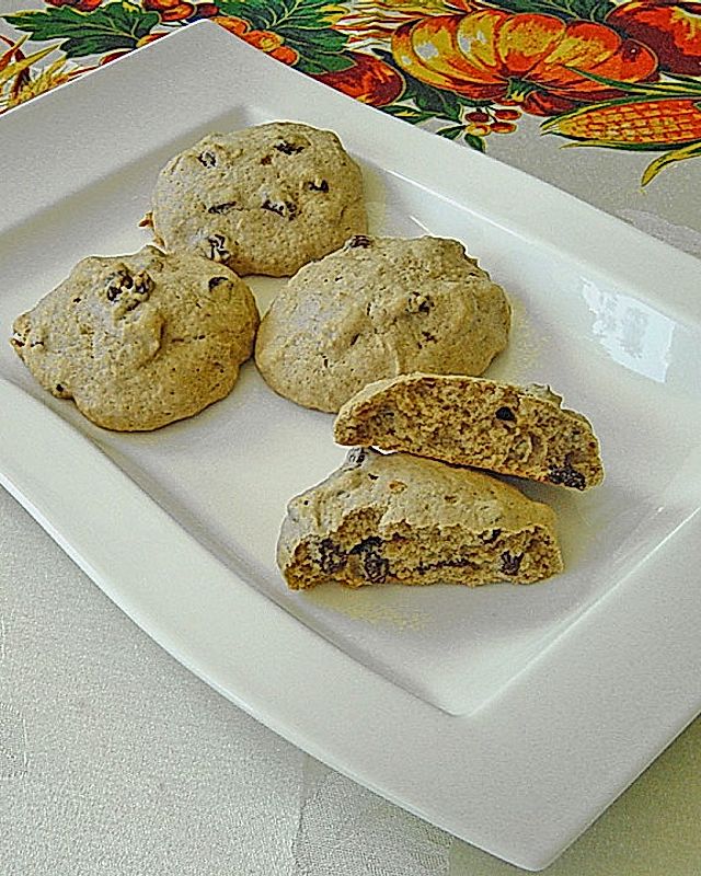 Cookies mit Apfelmus und feinen Gewürzen
