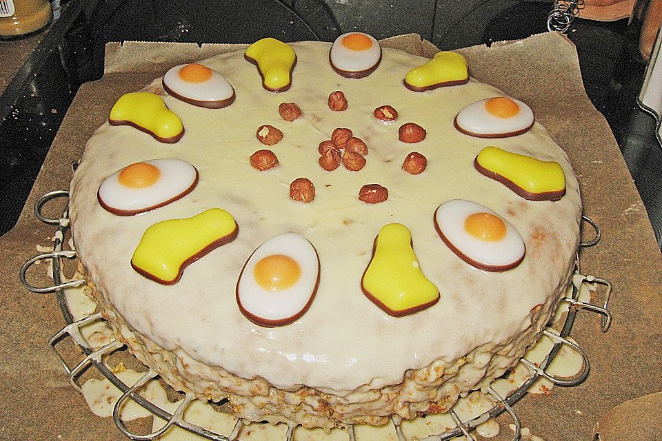 Saftiger Möhrenkuchen