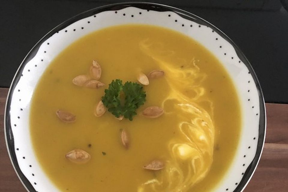 Kürbissuppe einfach und schnell