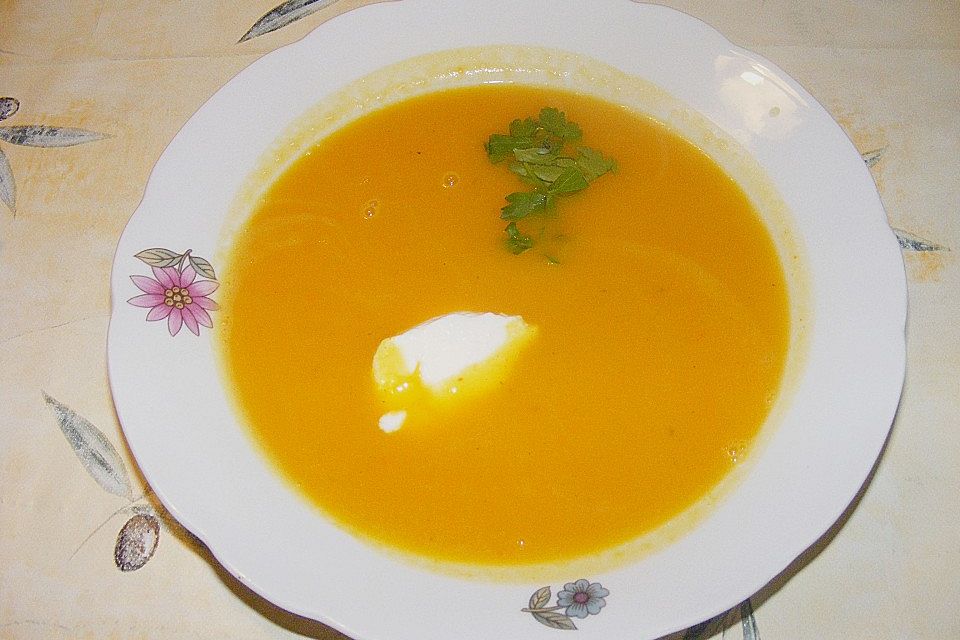 Kürbissuppe einfach und schnell