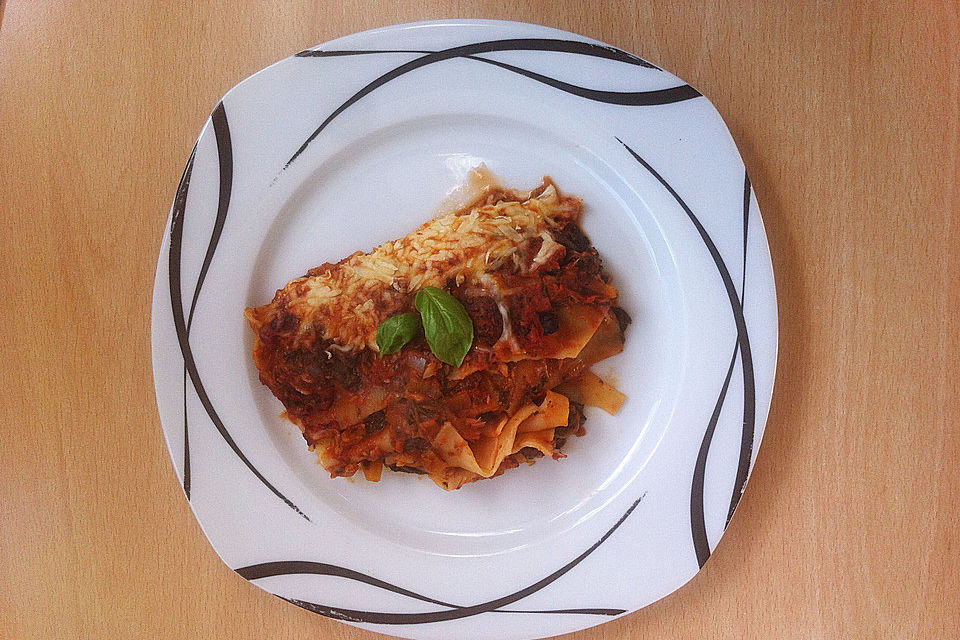 Thunfisch - Lauch - Lasagne