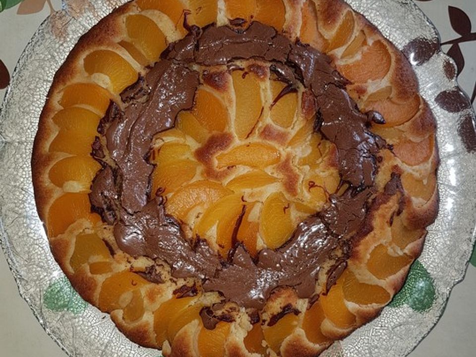 Pfirsich - Nougat Kuchen| Chefkoch
