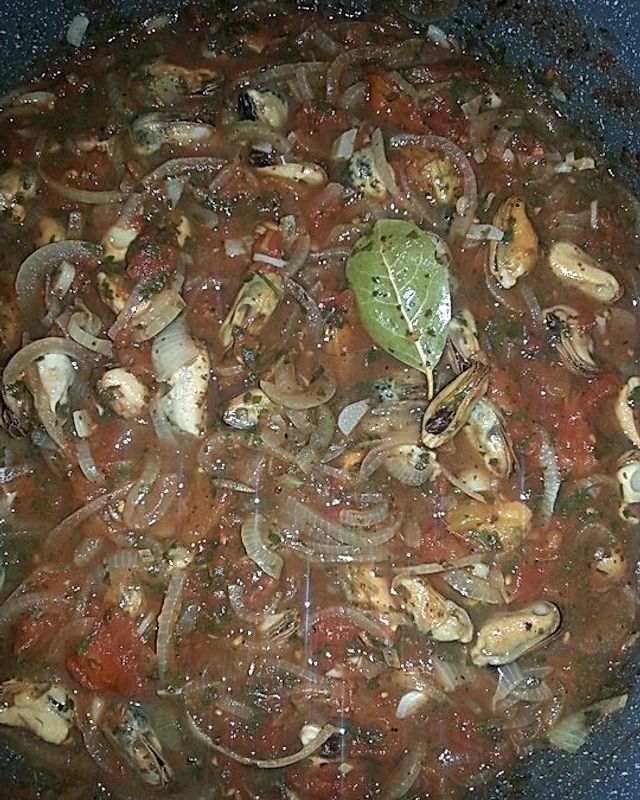 Portugiesisches Muschelfleisch