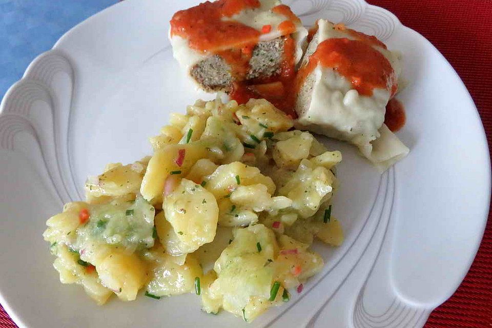 Bio - Maultaschen in Tomatensoße