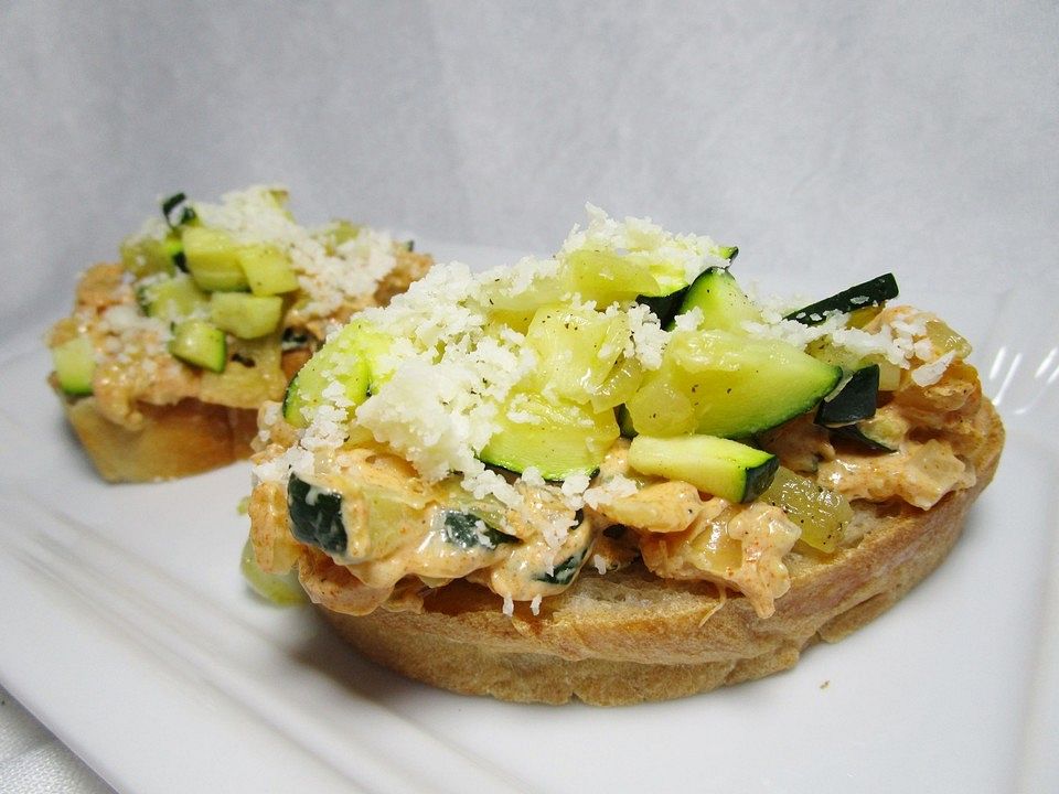 Zucchini - Crostini von Laabertasche| Chefkoch