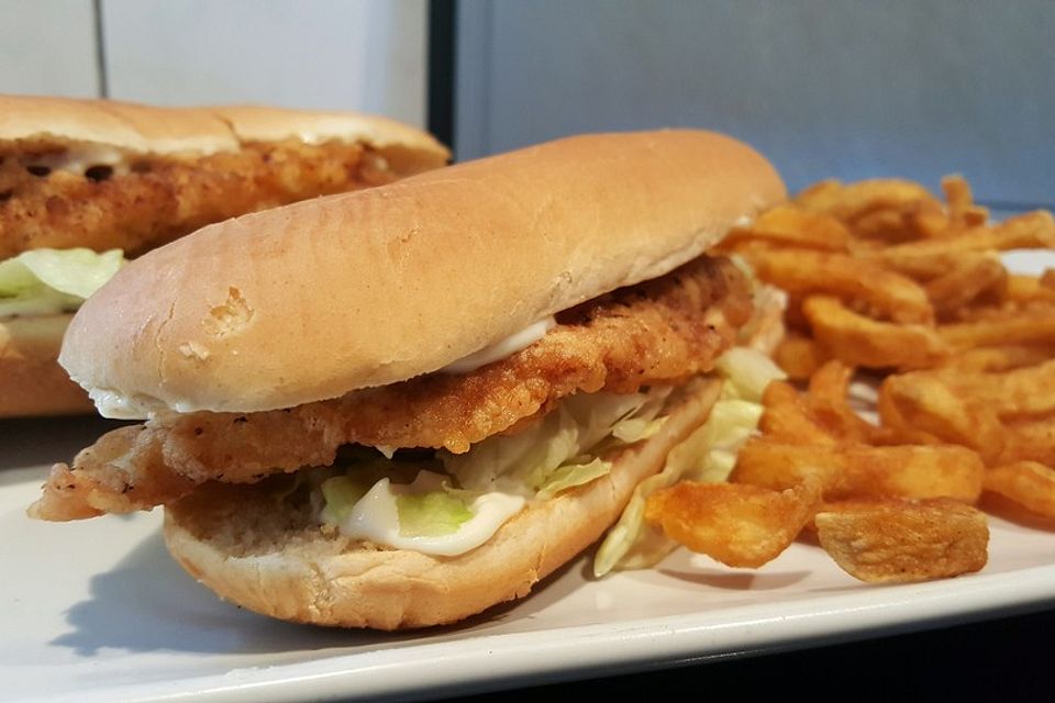 Schneller Studenten - Chickenburger