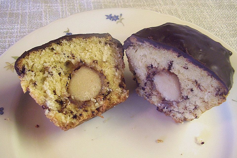 Kokos - Marzipan Muffins Kokos - Marzipan Muffins