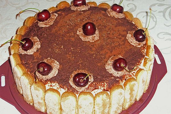 Kirsch - Tiramisu Torte von Shinedown91 | Chefkoch