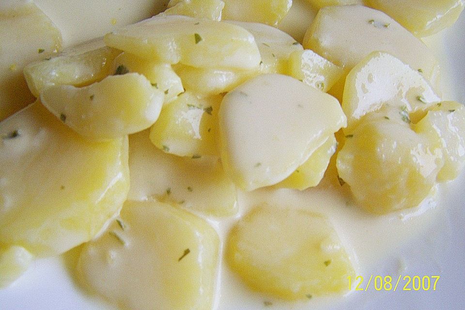 Großmutters Rahmkartoffeln